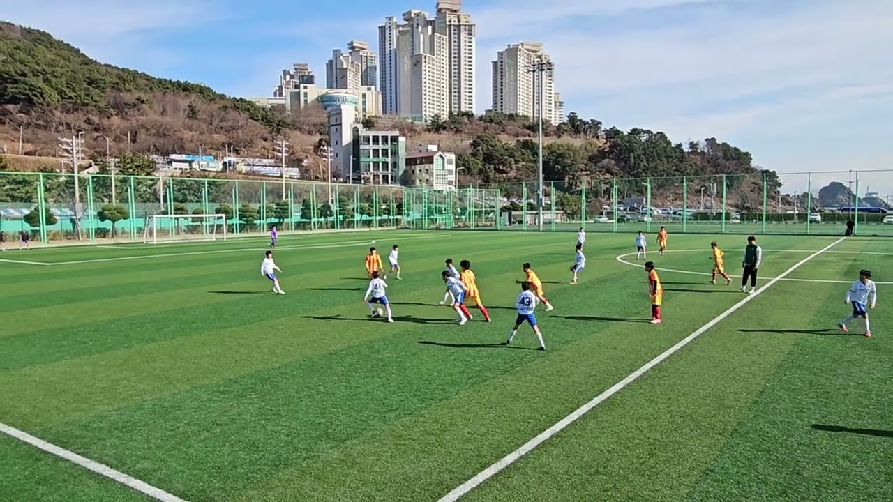 26.1.20 광양fc : 부산 장평sc 1학년 전반 (0:5)
