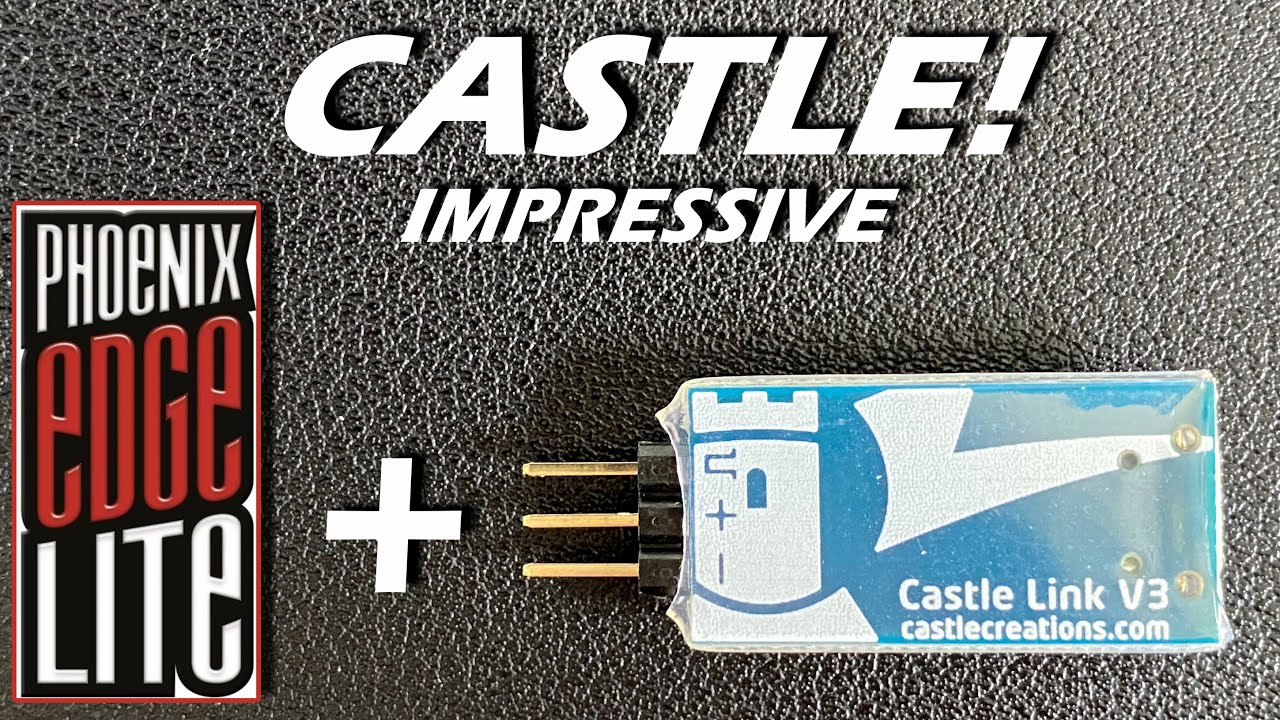 EXCELLENT: Castle Creations Castle Link Software Tour  •  Data Logging and Graphing Demo • RC Plane