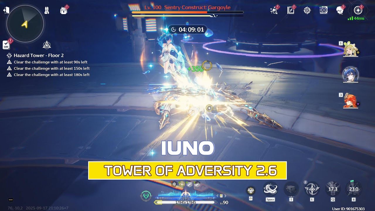 Iuno Is Really Cool! 🔥 Iuno × Augusta × Verina Team Showcase ToA 2.6 | Wuthering Waves
