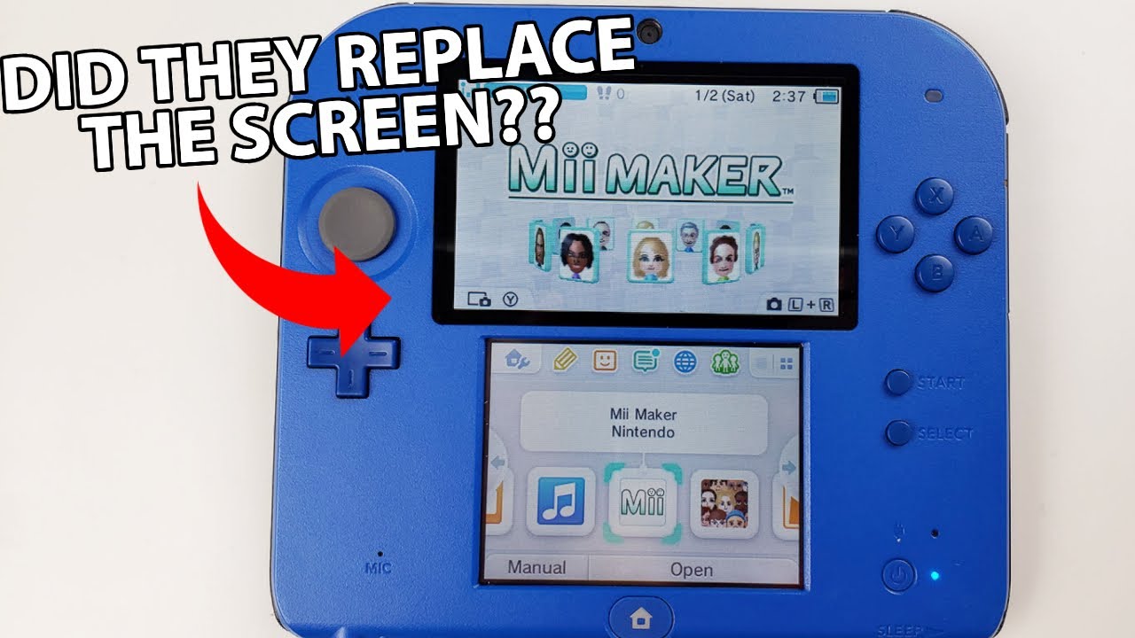 I Bought a REFURBISHED Nintendo 2DS from GameStop... and THIS is what they sent me!