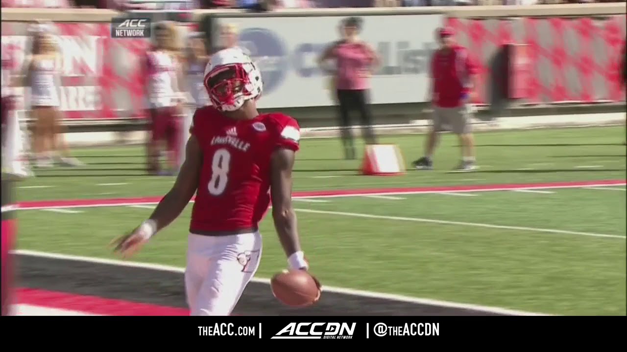 Louisville QB Lamar Jackson Top Rushes 2017