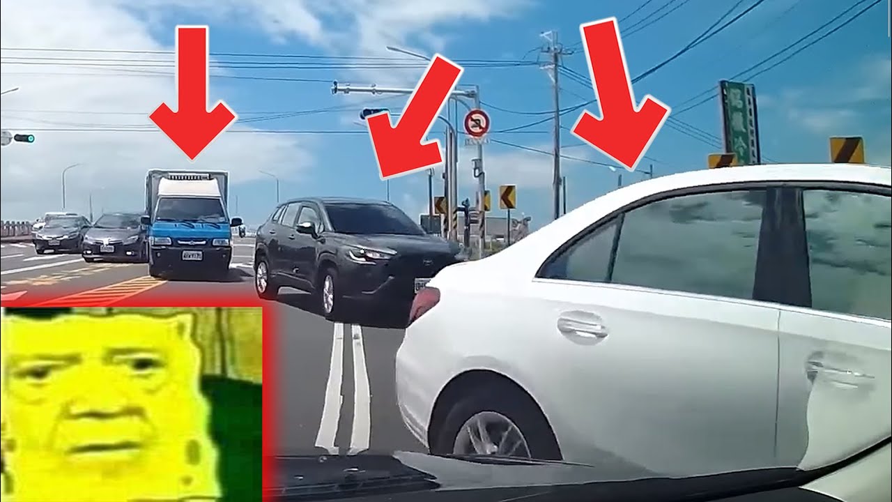 集體逆向竟然是在地人的野蠻噁心潛規則？！Stupid drivers & riders IN ASIA IN TAIWAN compilation .exe #10【台灣名產10】迷因 三寶
