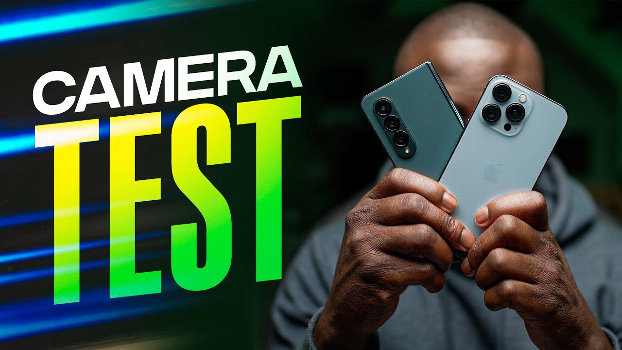 Samsung Galaxy Z Fold 4 vs iPhone 13 Pro Camera Review Comparison