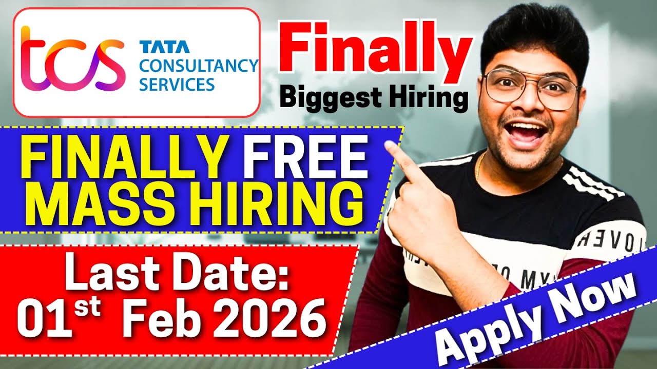🔥TCS కొత్త ఉద్యోగాలు | TCS Atlas Recruitment 2025 | TCS Fresher Hiring -Apply Now! | This is Vidhey