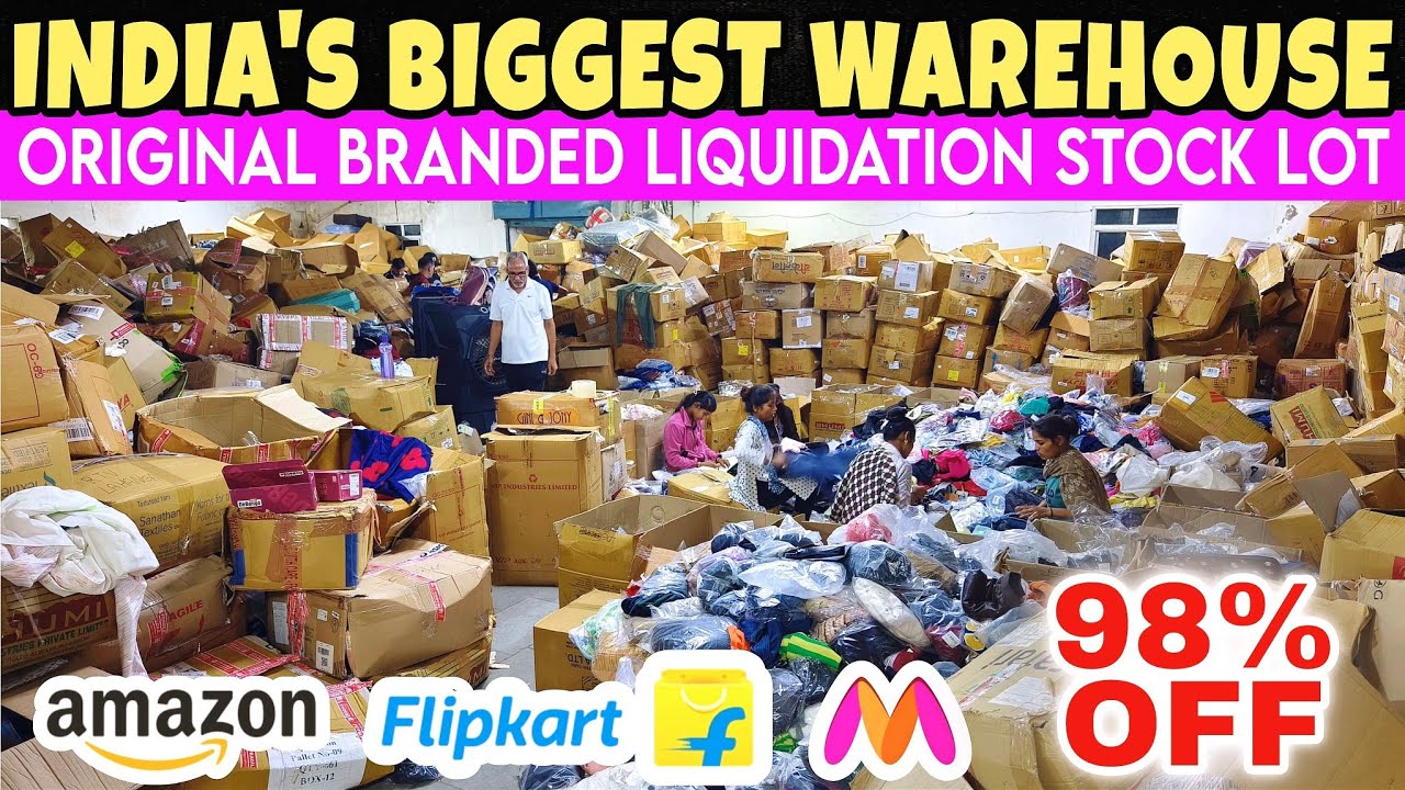 BIGGEST WAREHOUSE OF BRANDED SURPLUS GARMENTS & SHOES | DISCOUNT UPTO 98% ON MRP @MarvIndia786 