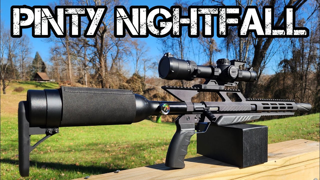 Распаковка Pinty Nightfall — первые выстрелы и тест точности «из коробки»!