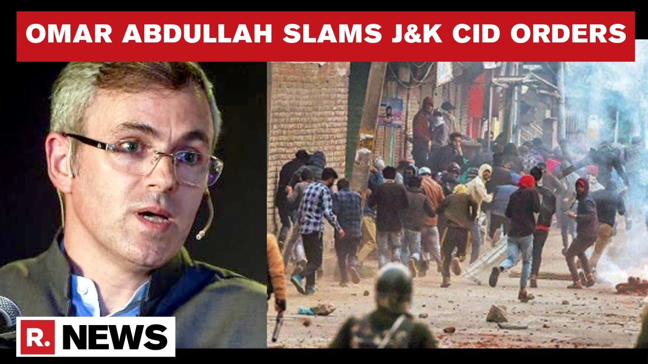 Omar Abdullah Slams J&K CID's Verification Order, Says 'Guilt Or Innocence Must Be Proven In Court'