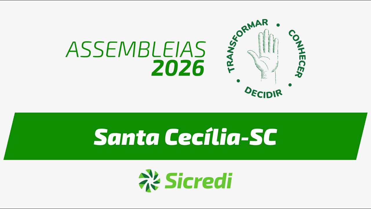 Assembleias de Núcleo 2026 - Santa Cecília/SC