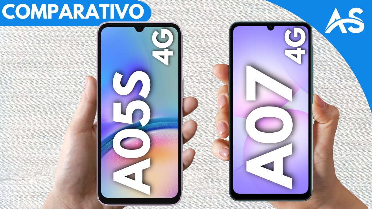Samsung A05S VS Samsung A07 4G - Comparativo