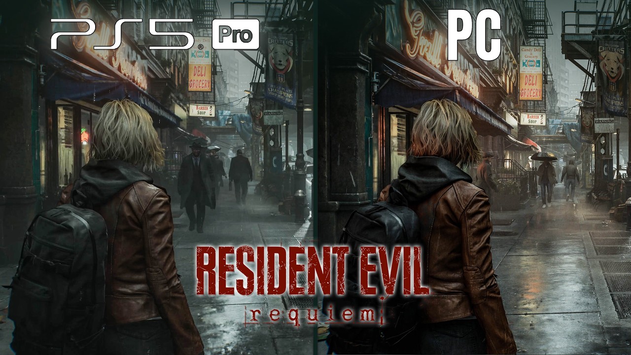 Resident Evil Requiem | PS5 Pro vs PC | Graphics Comparison