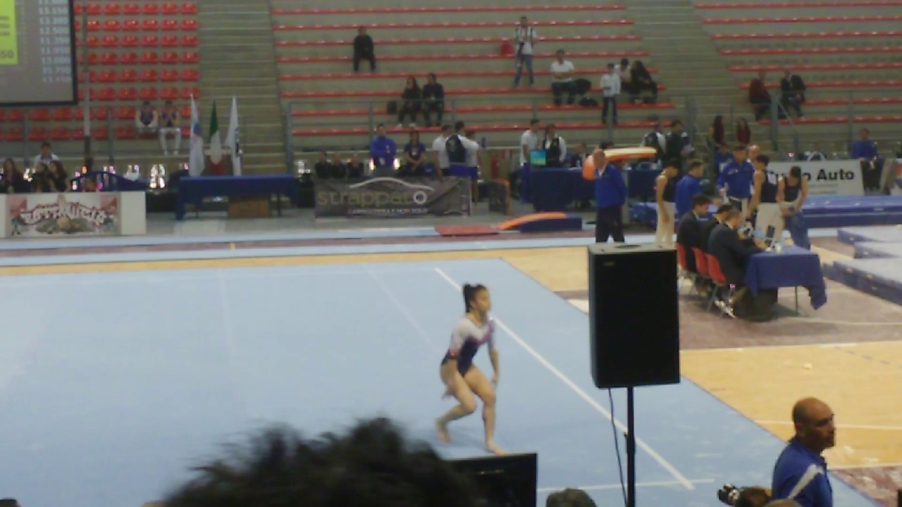 Elisa Meneghini FX (NEW ROUTINE) // Serie A 2017 Ancona