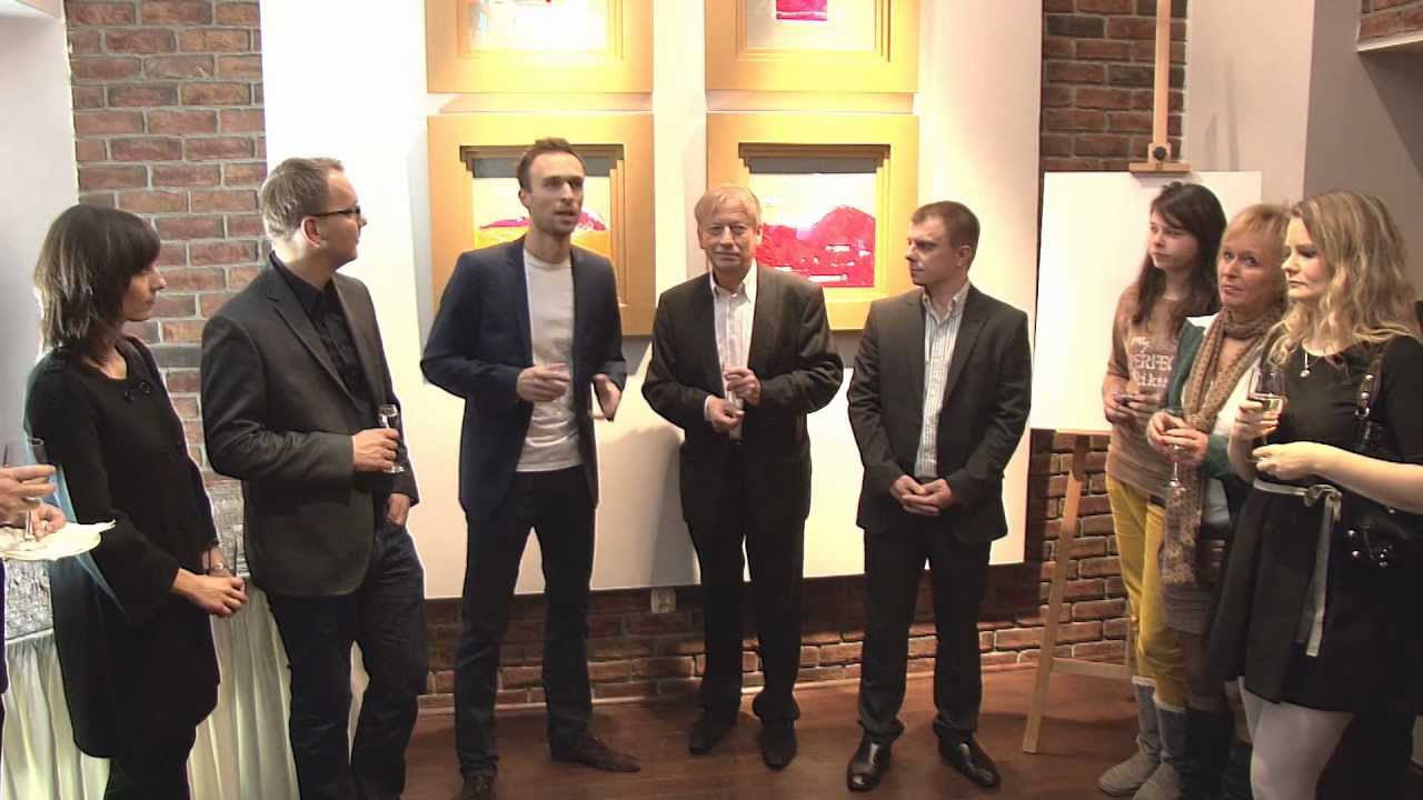 Wernisaż Jacka Reszetko, Fundacja Szansa Dzieciom, Mokotowska 22