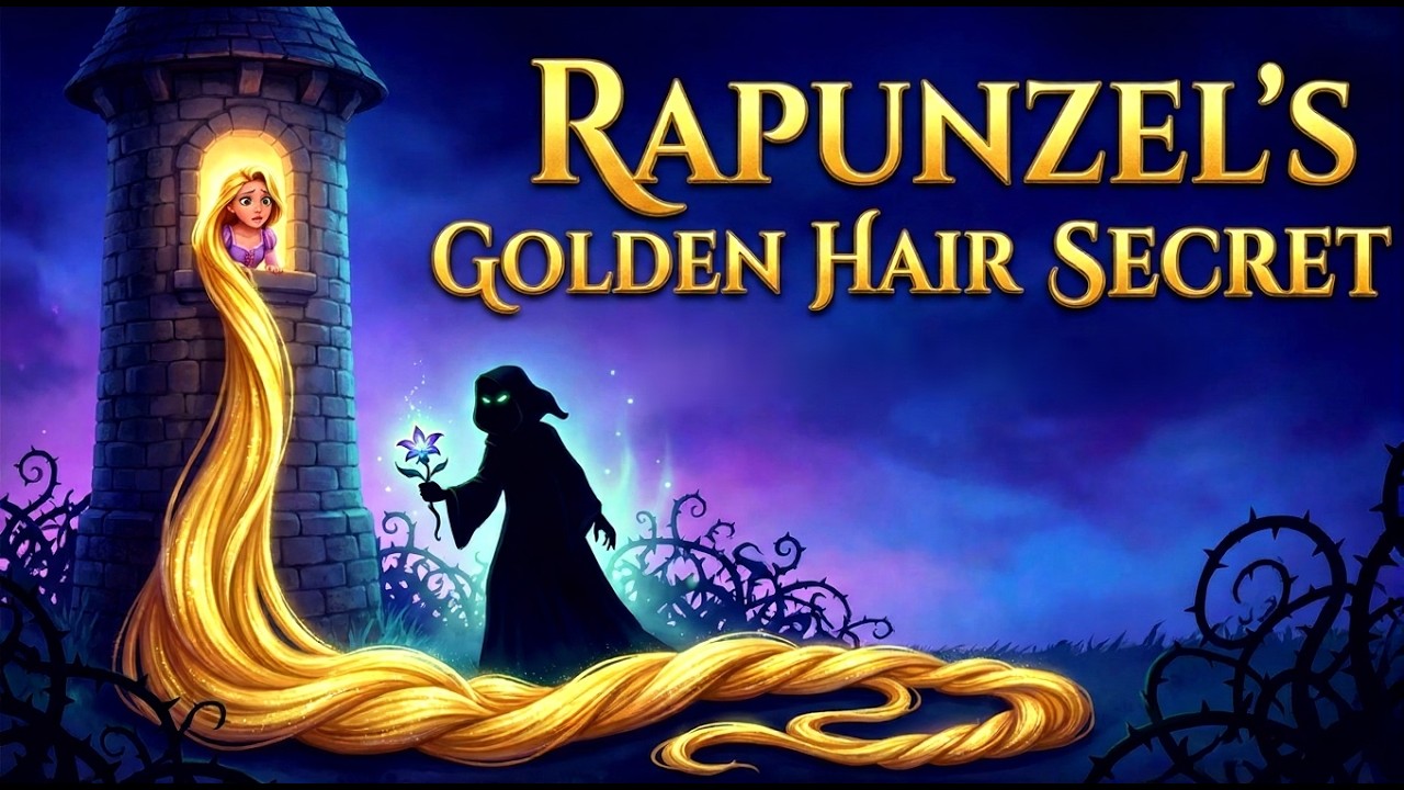 Rapunzel's GOLDEN Hair Magic | Fairy Tale | 3D Animated