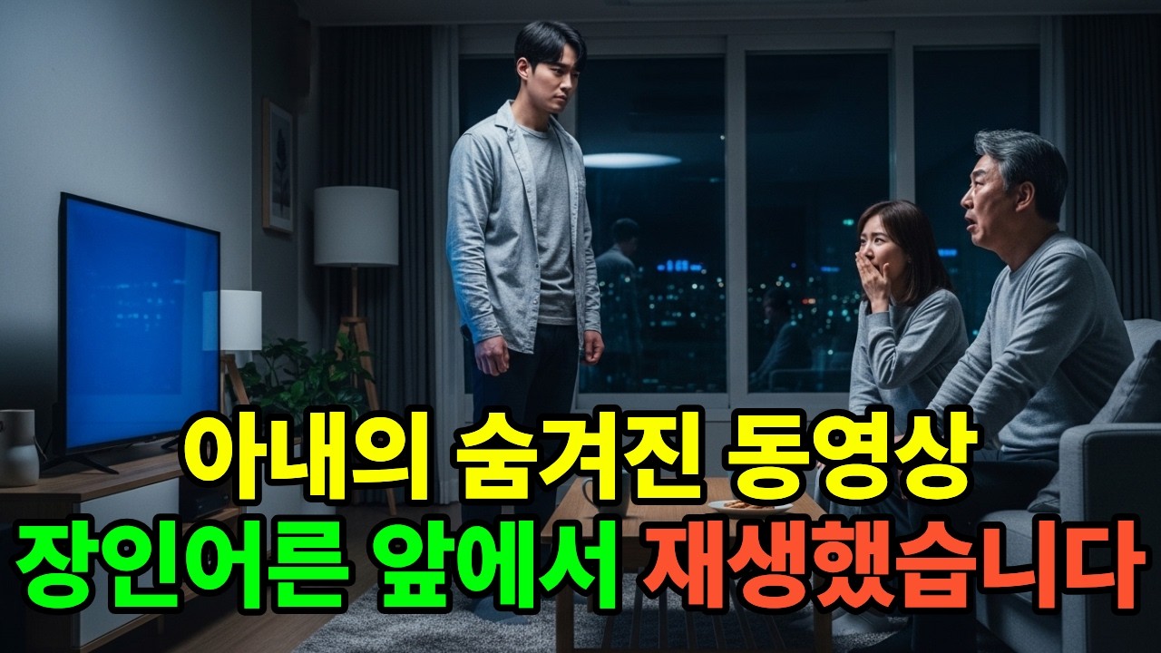 ✅ 아내 휴대폰 속 비밀영상, 가족들 모여있는 앞에서 재생했습니다 #사이다반전
