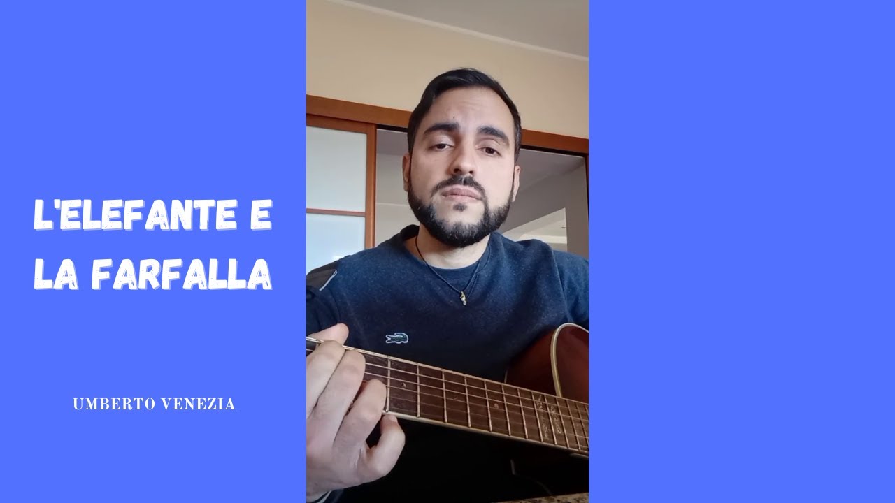 L'Elefante E La Farfalla - Michele Zarrillo TikTok - Acoustic Cover - Cover Acustica