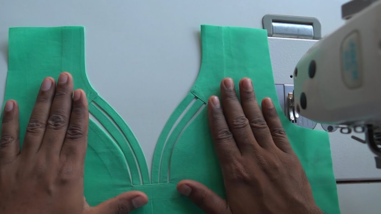 Amazing neck design with easy method//sewing tips and trick