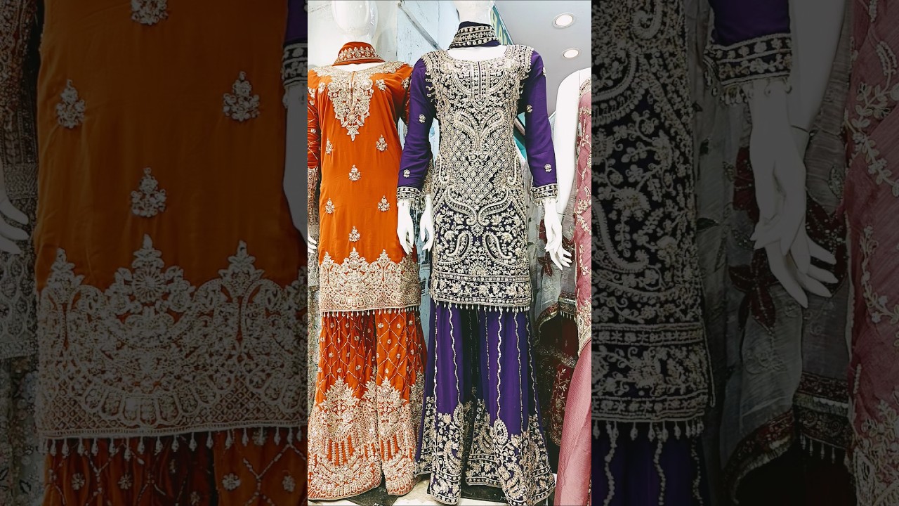party wear dresses 👗 Pakistani dress material wholesale price #dress #shorts #fashion #collection ?