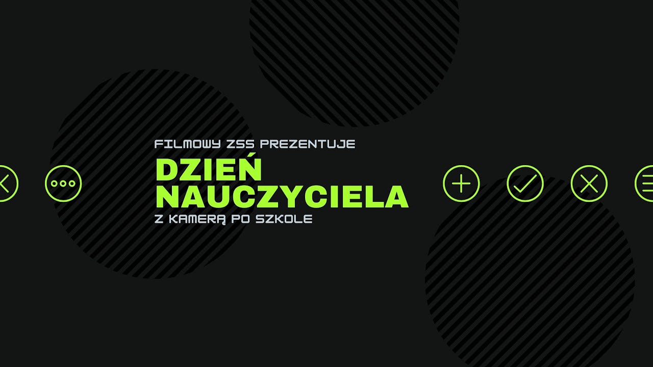 Dzień nauczyciela. Z kamerą po szkole.