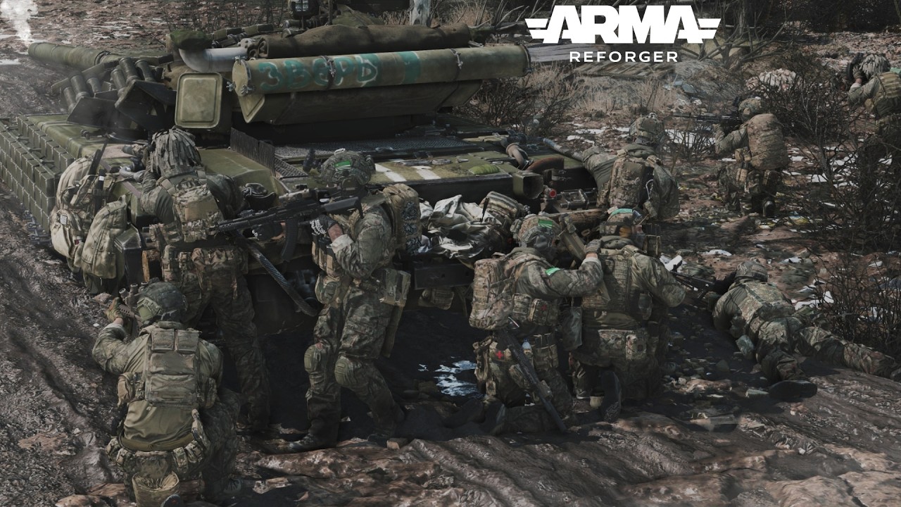 Intense CQB In The Forest | Arma Reforger