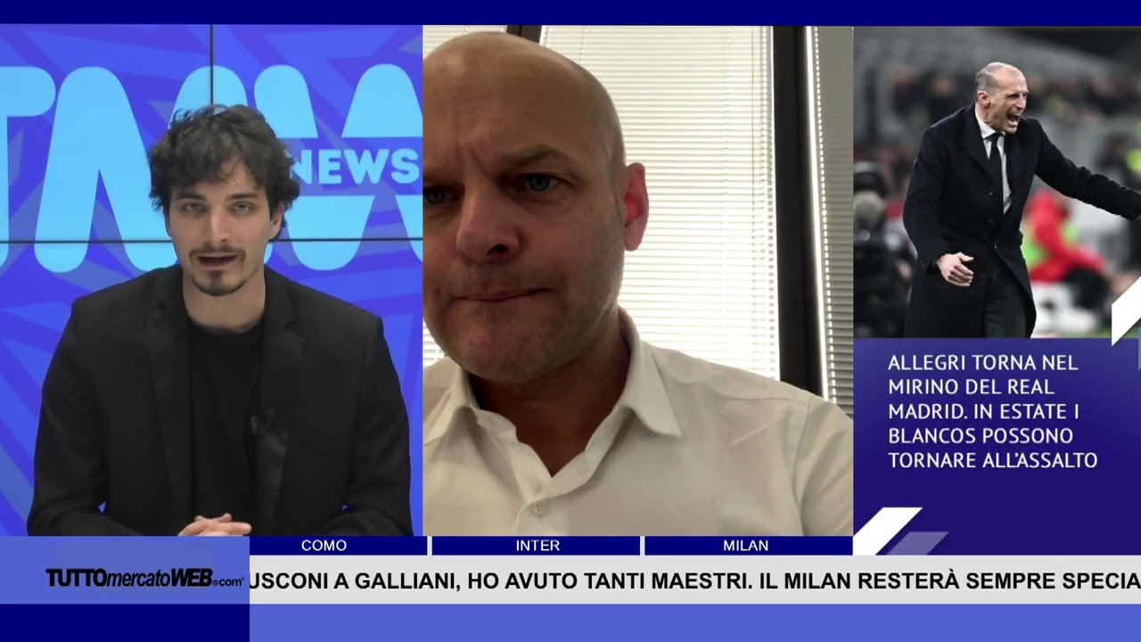 TMW News: Giorni caldi in casa Inter. Allegri e l'ombra del Real Madrid con vista estate