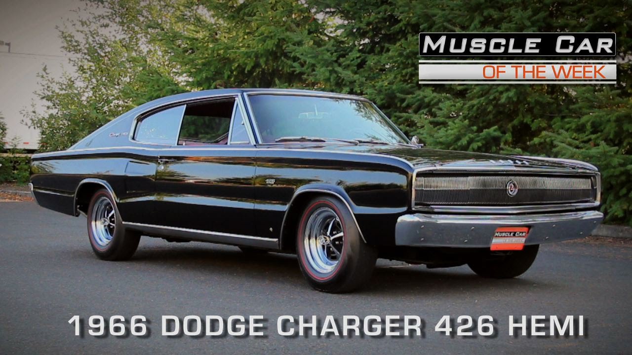 Muscle Car Of The Week Video Episode #116: 1966 Dodge Charger 426 Hemi
