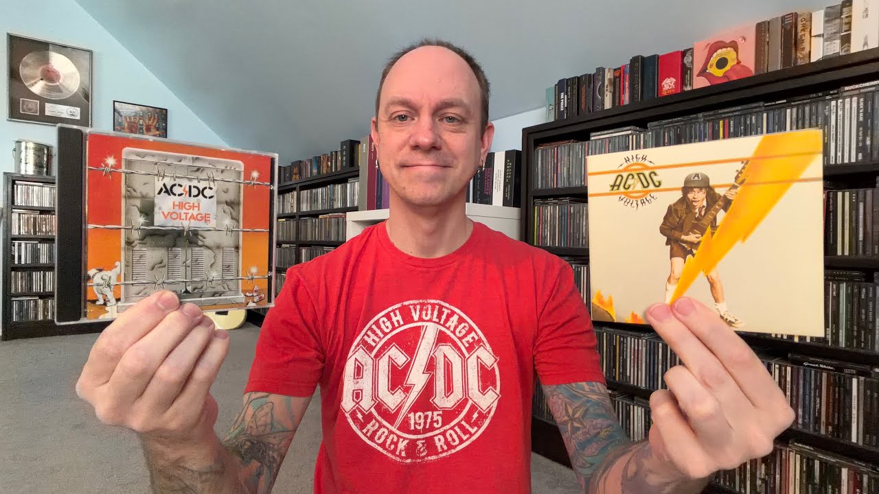 AC/DC - Высокое напряжение (австралийская версия 1975 года против международной версии 1976 года)...