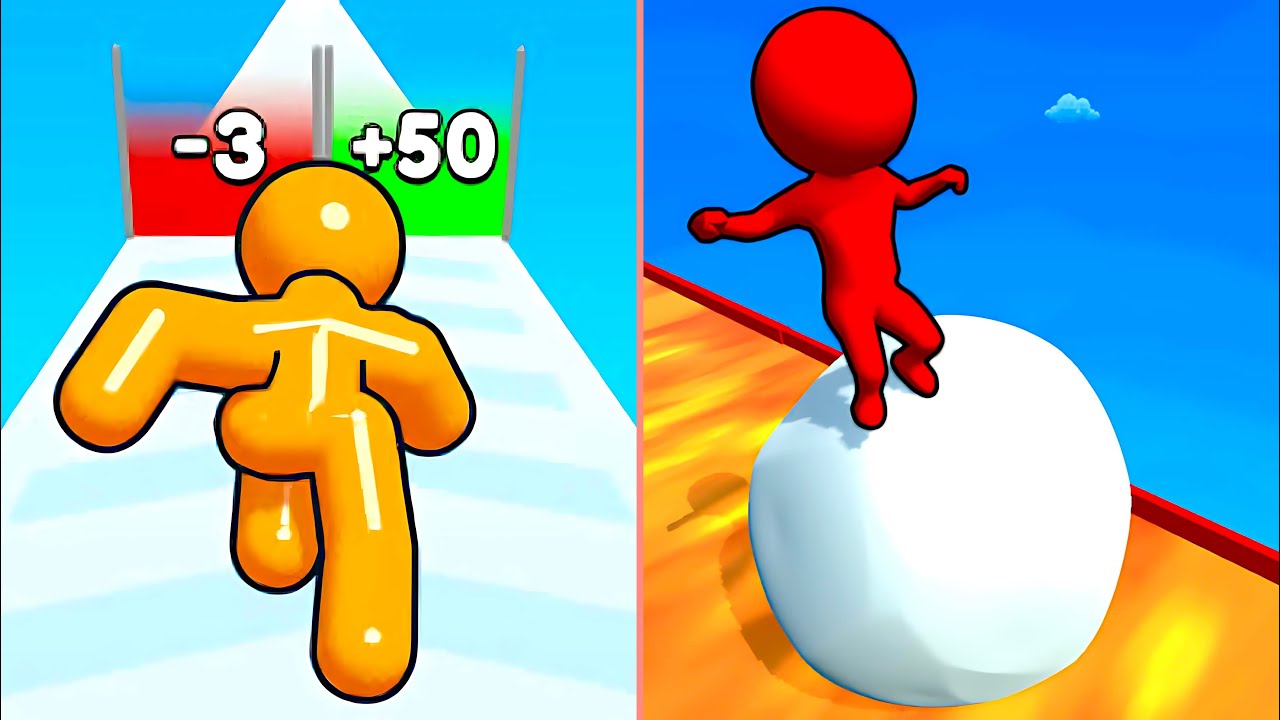 Tall Man Run 🆚 Snow Race 99999 Levels Walkthrough Gameplay MG65