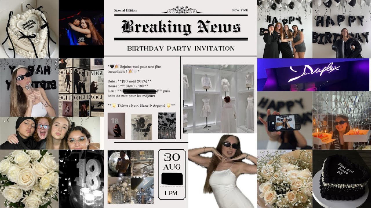Mes 18 ans de rêve (préparation, journée entre copines et première fois en boite de nuit)