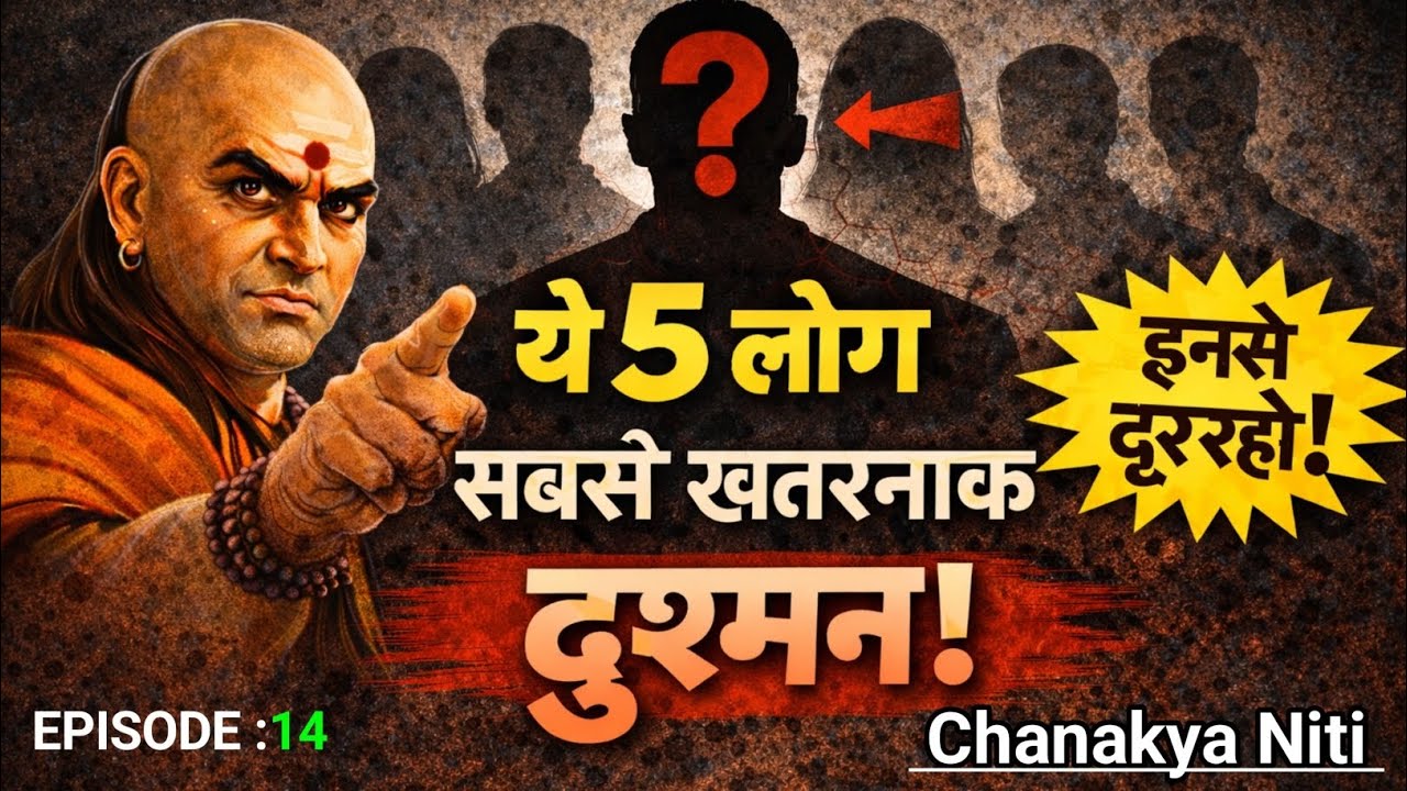 Chanakya Niti: ये 5 लोग आपकी Success को चुपचाप खत्म कर देते हैं (Must Watch)
