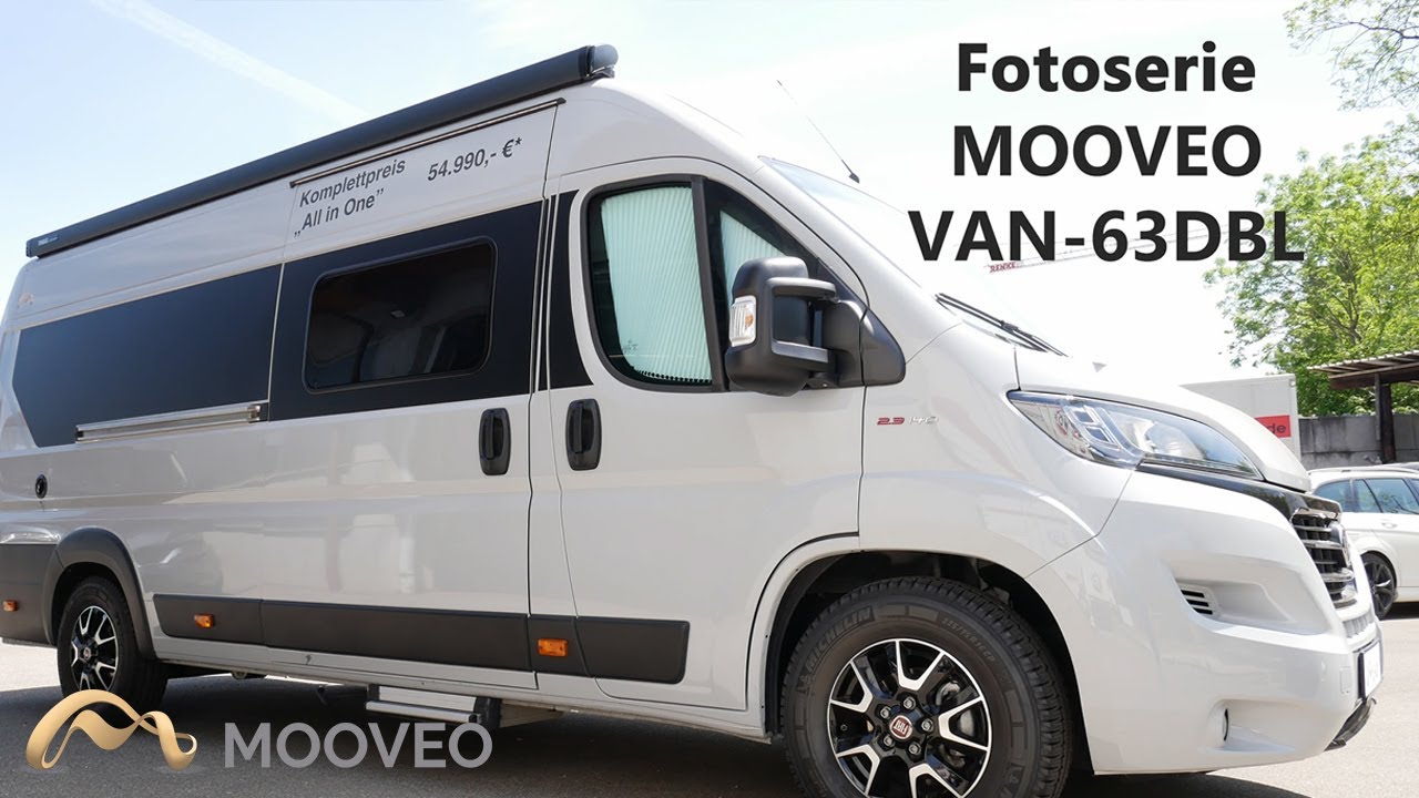 Fotoserie Mooveo VAN 63DBL ☆ CAMPER VAN MIT QUERBETT ☆ Fotoserie 2020