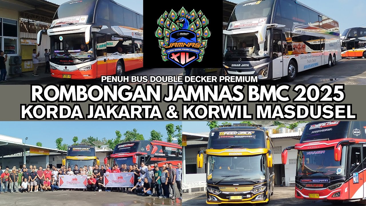 HUNTING BUS JAMBORE NASIONAL BISMANIA COMMUNITY TAHUN 2025 || FULL UNIT PREMIUM