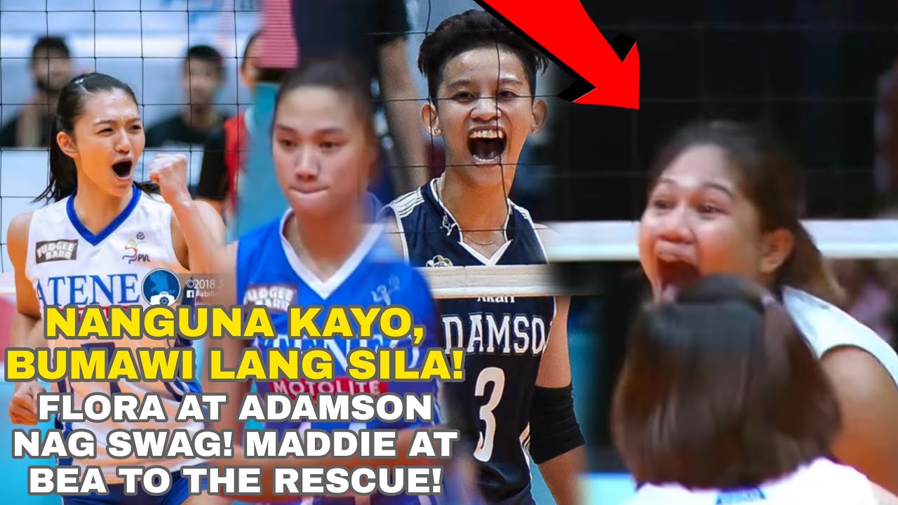 NANGUNA sila! BINAWIAN lang! STAREDOWN and SWAG Battle of Ateneo and Adamson | PVL 2018
