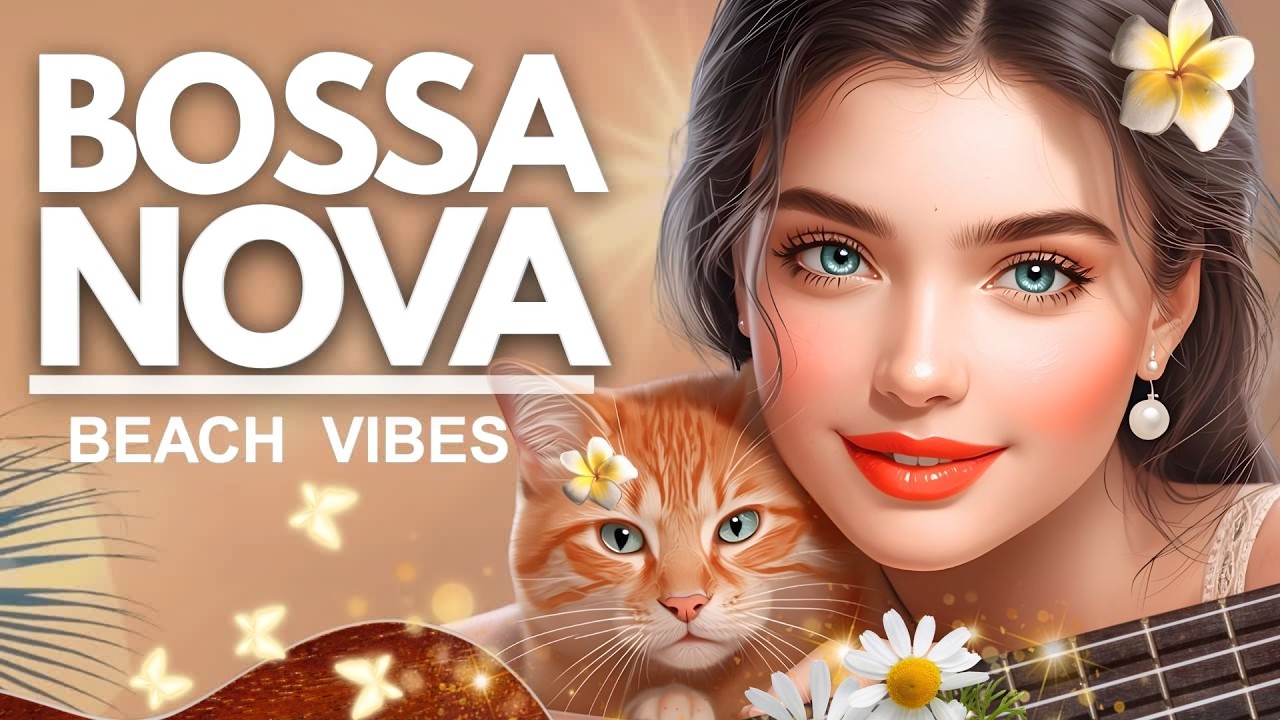 🌿Bossa Nova Beach Vibes | Relaxing Tropical Jazz & Smooth Guitar for Coffee, Work & Chill
