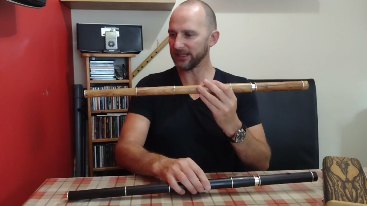 Traditional Irish Wooden Flutes made by Aaron O'Hagan. Test drive with Brendan Mulholland