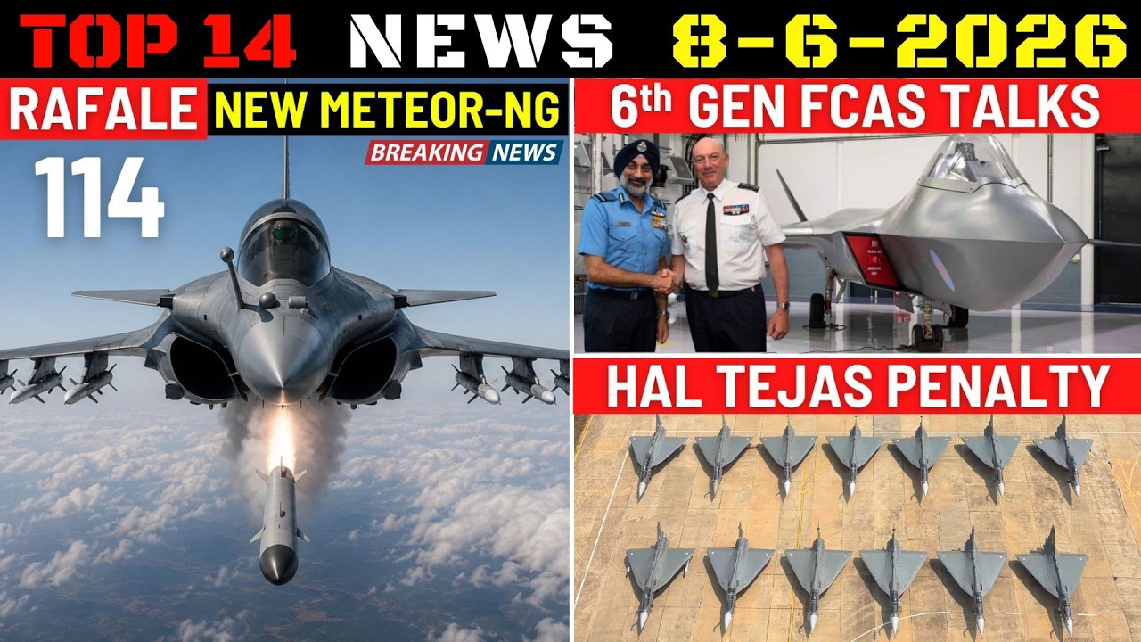 Новости обороны Индии: предложение по Rafale Meteor-NG, сделка по FCAS 6-го поколения, штраф для ...