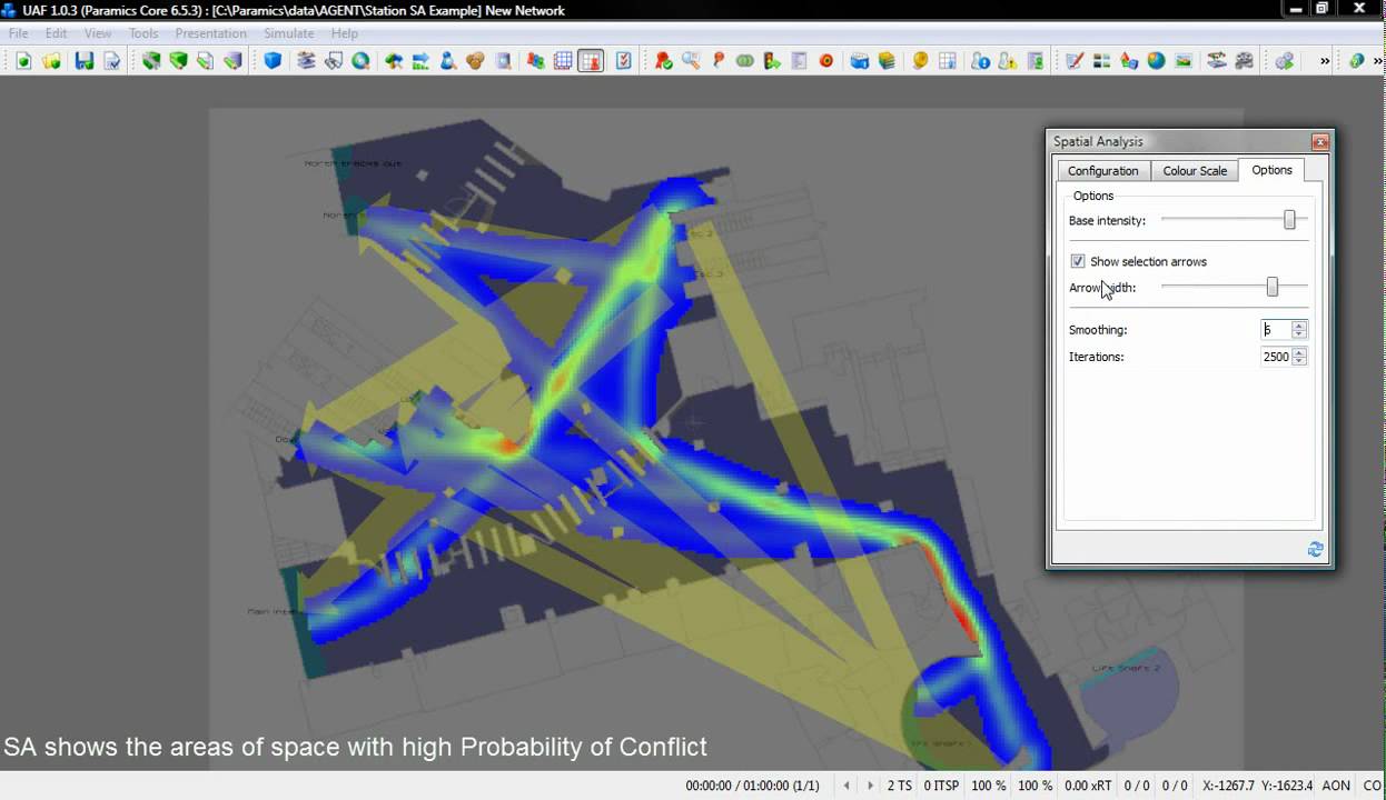 Pedestrian Spatial Analysis (HD)