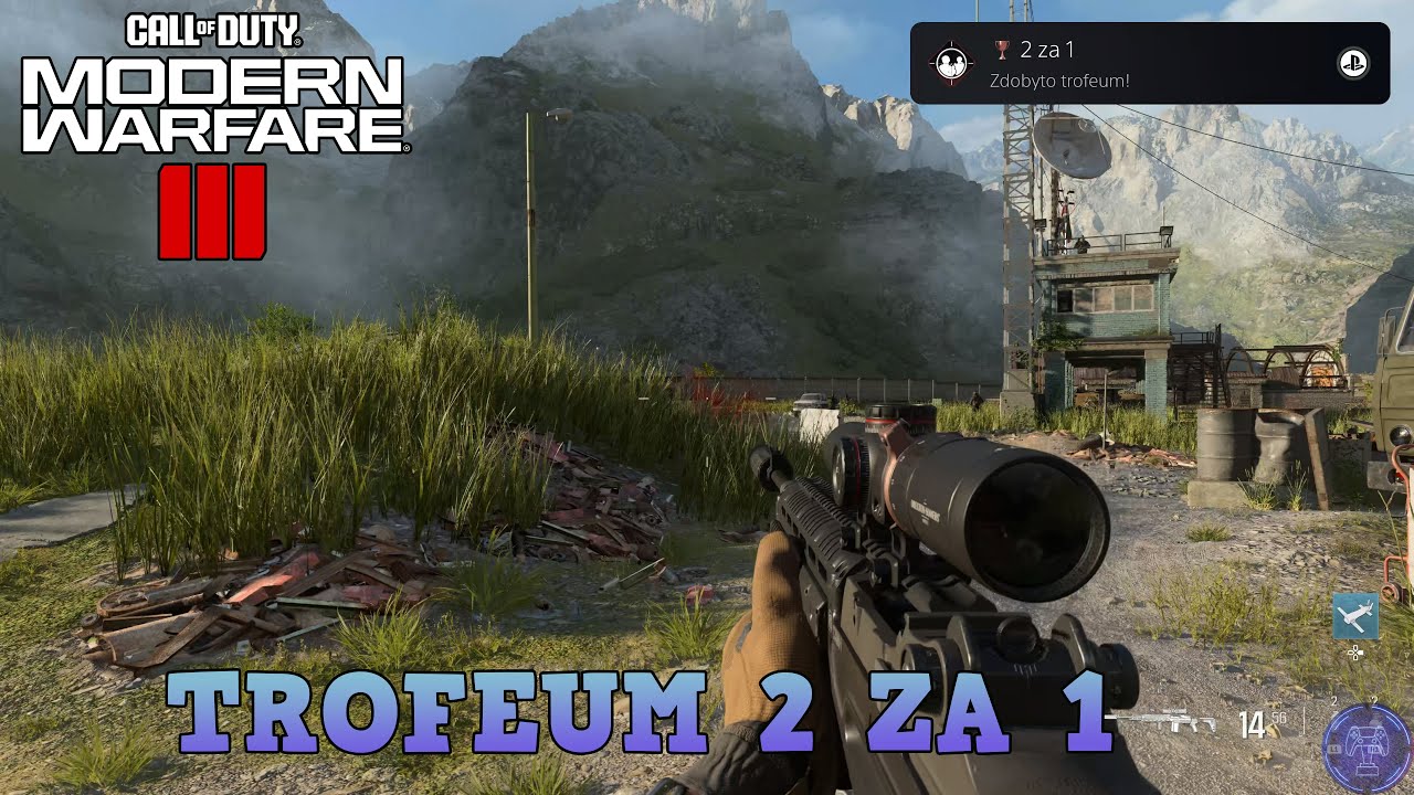 Call of Duty Modern Warfare 3 2023 - Trofeum 2 za 1 - 2-fer Trophy