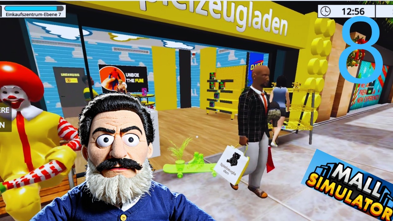 „Würdet ihr euch freuen… oder wegrennen? 🤡“ | Mall Simulator - Folge 8