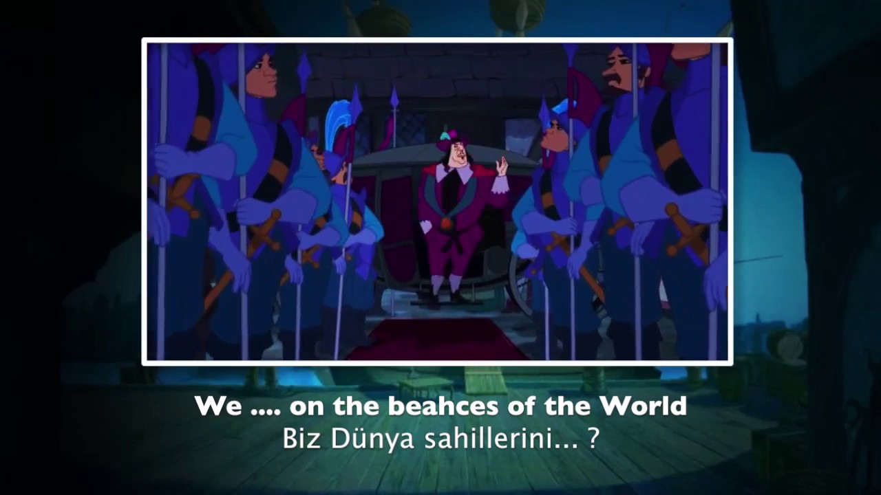 Pocahontas - The Virginia Company (w/ Reprise) - Turkish (Subs + Trans)