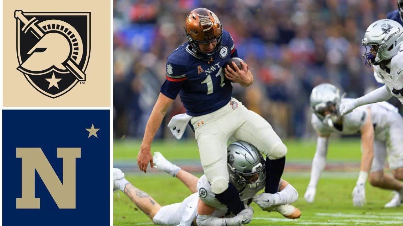 Army vs Navy Highlights Full Game | 2025 College Football Week 16