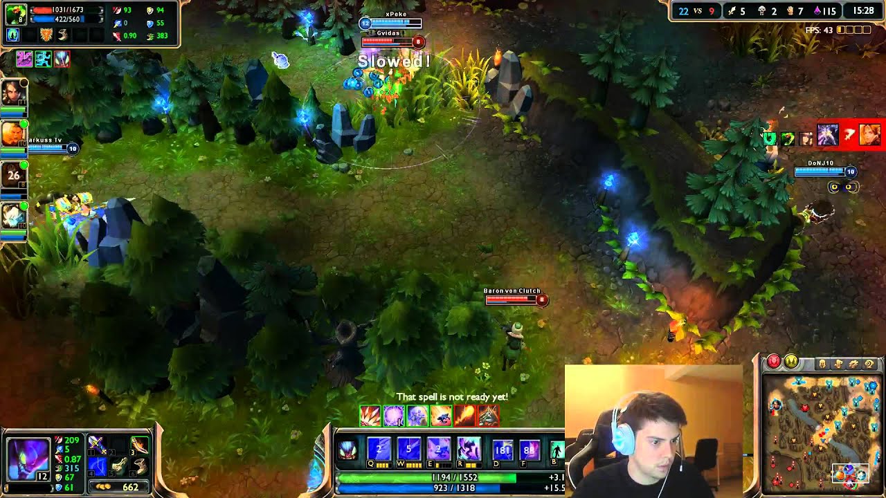 Fnatic xPeke - Kha'zix mid lane (2800Elo) (Challenger l)