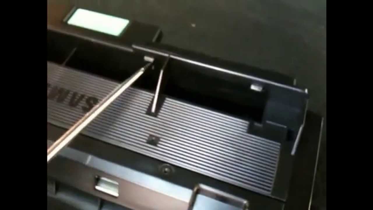 Instructions to replace the chip for Samsung Xpress printers: MLT-D116S/D116L