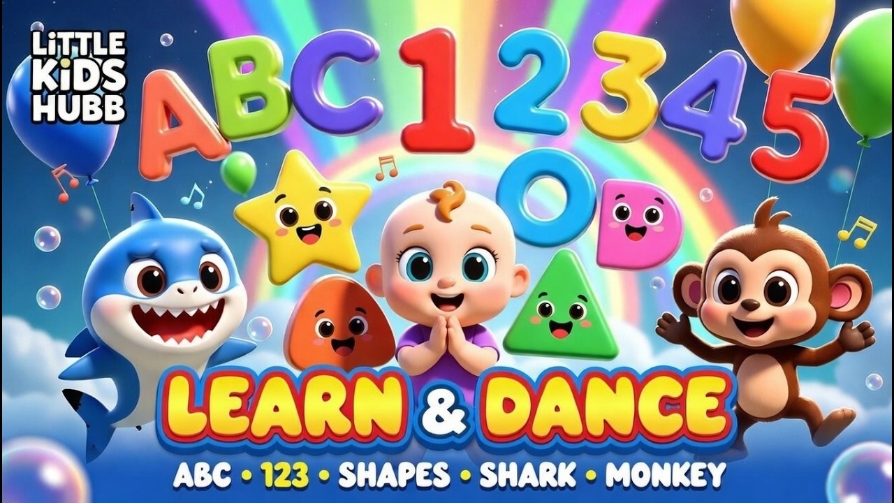 Kids Learning Songs | ABC, Animals & Rhymes | LITTLE KIDS HUBB |#youtubekids #kidssong #rhymes