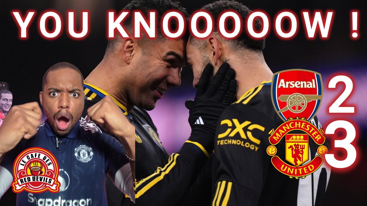 It's Carrick you knoooooow ! Victoire 2-3 a l'Emirates !! 🔴🔴🔴