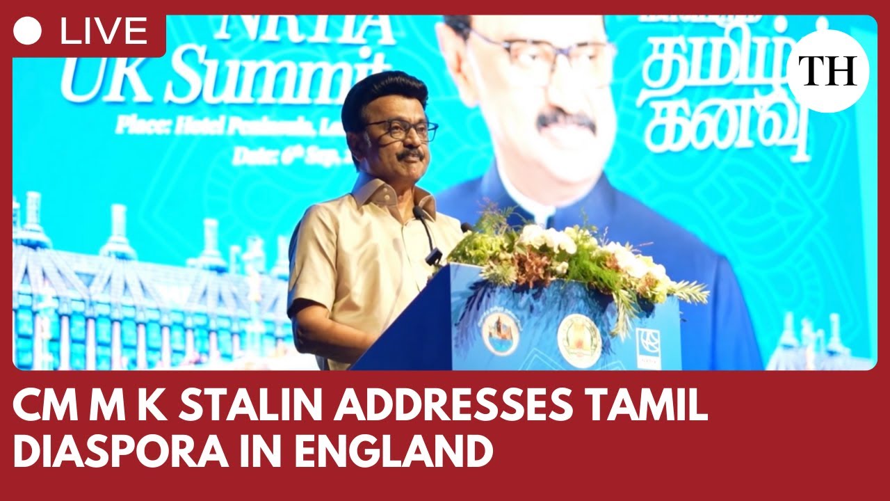 Stalin addresses Tamil diaspora in UK, highlights welfare schemes and global partnerships