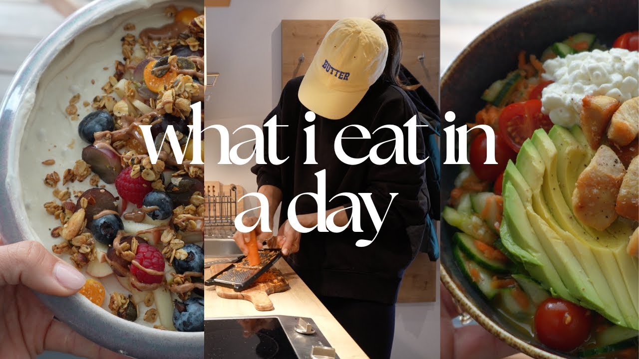 What I Eat in a Day (Weekend Edition) | Easy Healthy Recipes & Cozy Saturday Vibes