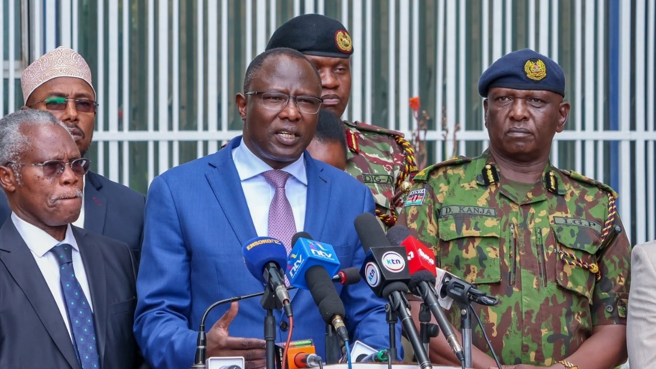 LIVE! IEBC & Police joint presser on Ol Kalou By-elections