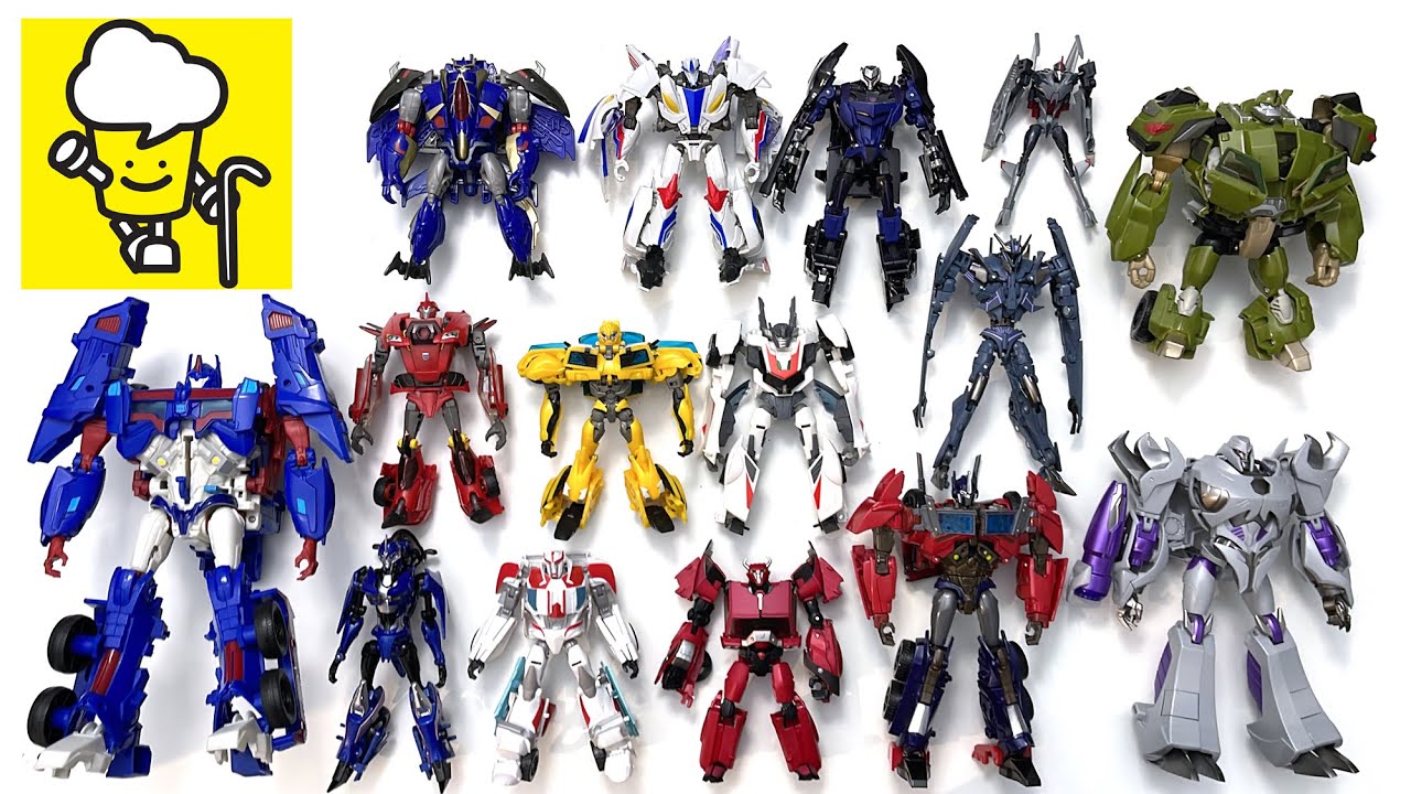 Transformers Prime TFP Optimus Prime Bumblebee Ultra Magnus トランスフォーマー 變形金剛 robots to vehicles