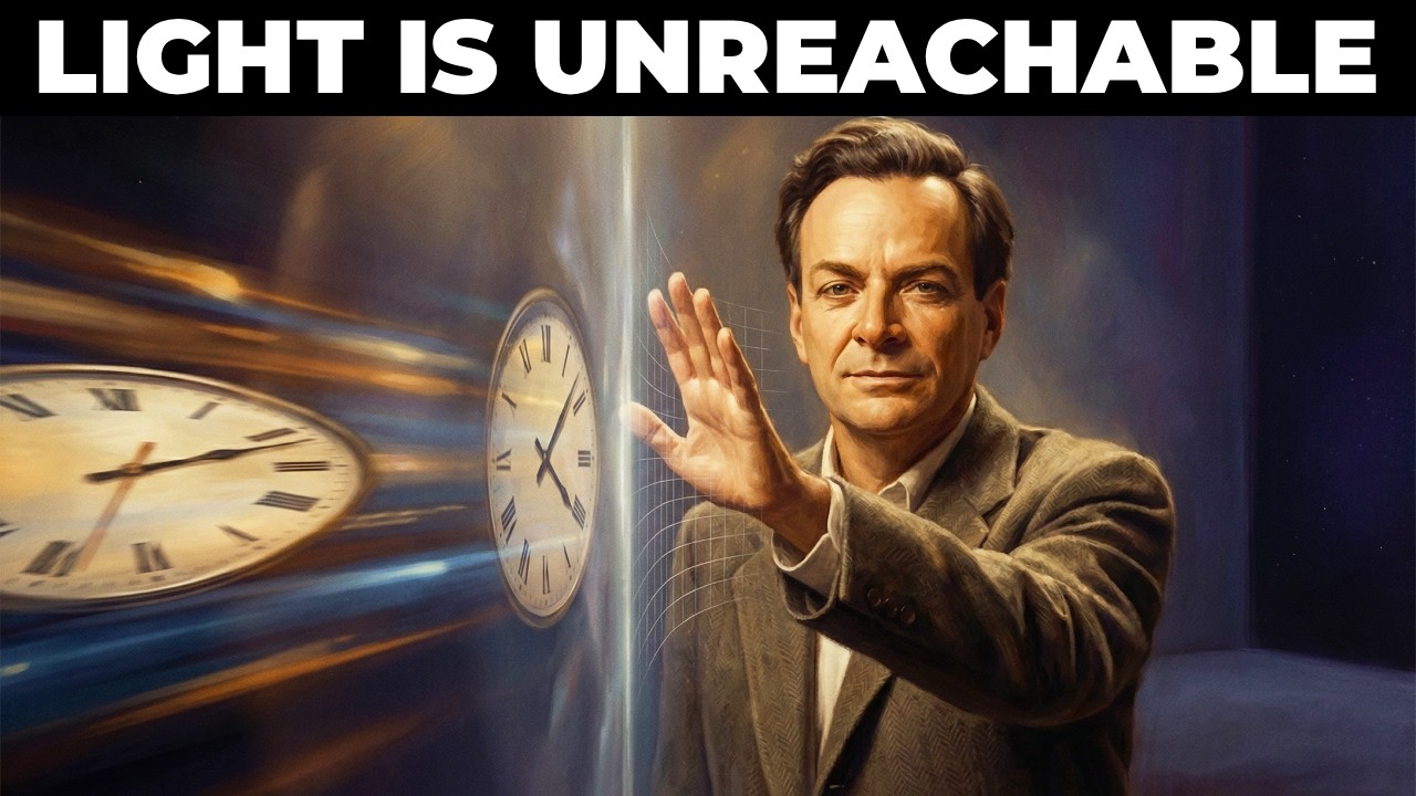 Richard Feynman Explains Why Time Stops at Light Speed (And You Can NEVER Reach It)