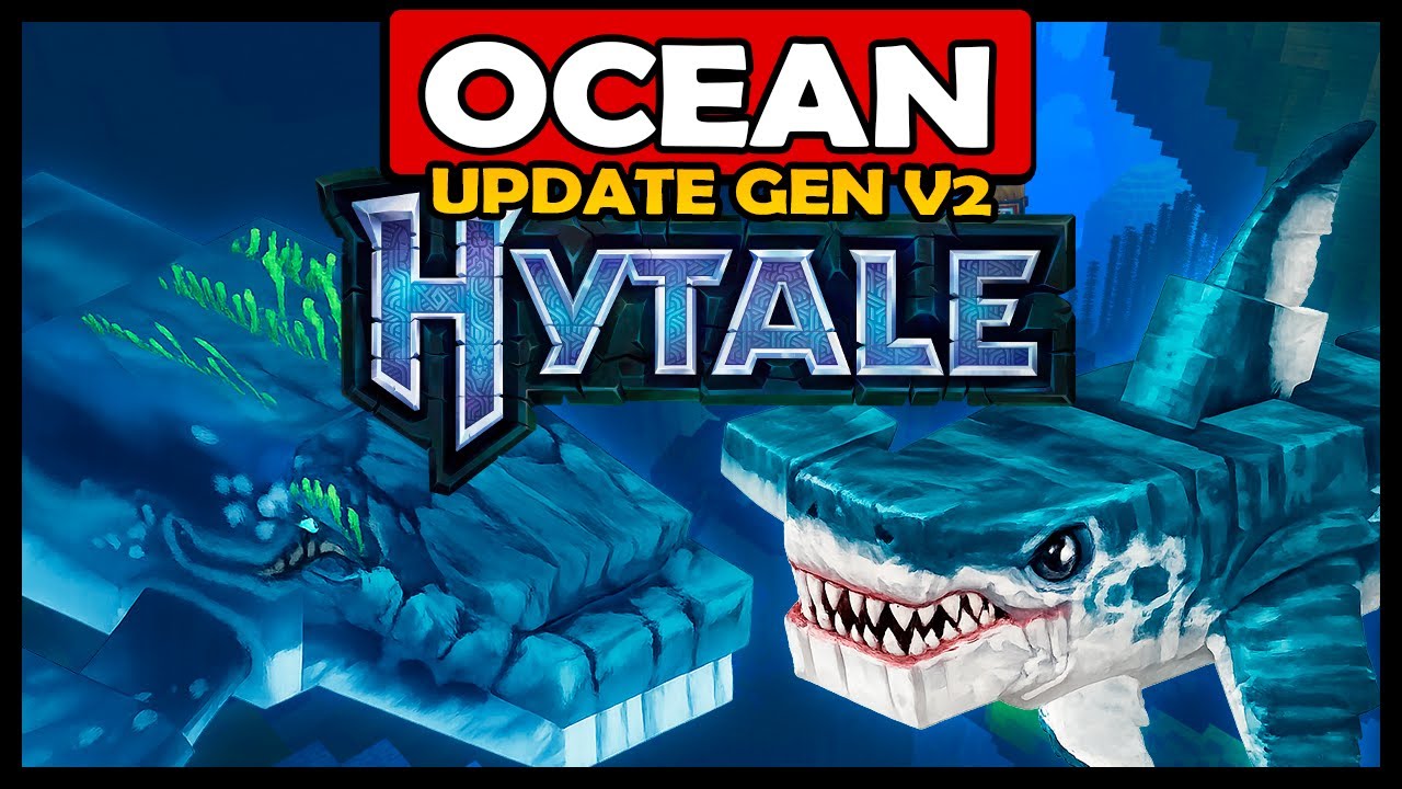 MAIS NOVIDADE! ATUALIZAÇÃO PARA OS OCEANOS DO HYTALE!